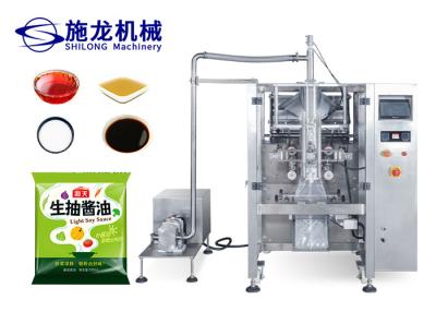 China Butter Milk Chili Sauce High Speed Pouch Packing Machine SLIV 520 4KW 50Hz for sale