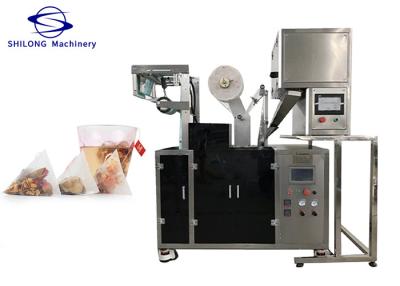 China Filling And Sealing Pyramid Triangle Tea Bag Packing Machine 5g 0.6Mpa 80mm for sale