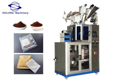 China Hanging Ear Drip Coffee Automatic Tea Bag Packing Machine 3 Side Seal 50HZ PID for sale