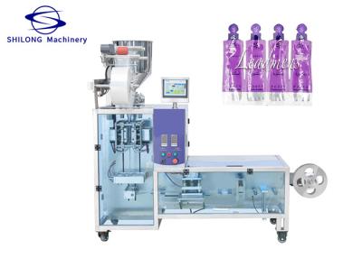 China Irregular Shaped Shampoo Pouch Vertical Packing Machine 800KG 200mm PLC for sale