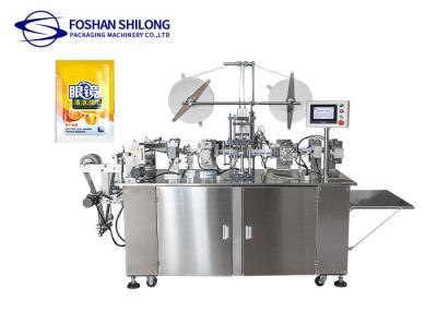 China Shilong 2.5KW Cutting Alcohol Prep Pad Packing Machine 120pcs / Min for sale