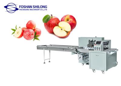China 3.6KW PLC Control Horizontal Fruit Packing Machine for sale
