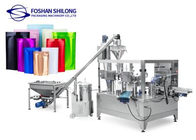 China Premade Zipper Bag Doypack Packaging Machine For Milk / Coffee Powder for sale
