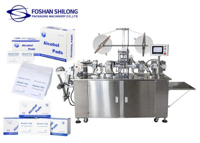 China Automatic Medical Alcohol Pad Making Machine Cotton For Disinfection for sale