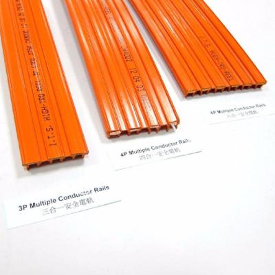 China Overhead Rigid Conductor Rail System Safe Seamless Insulated Conductor Rail for sale
