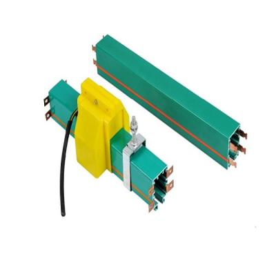 China Enclosed Crane Conductor Rail Busbar Trunking System Single pole for sale