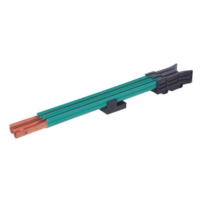China Insulated Crane Conductor Bar Systems Shrouded 50-140a Jointless Safety for sale