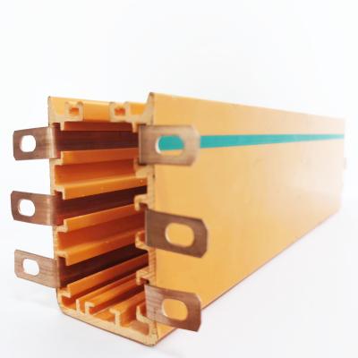 China Multipole Enclosed Conductor Bus Bar for overhead crane for sale