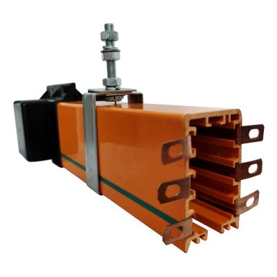 China Power Supply Mobile conductor bar system for crane Trolley Tubular Busbar for sale