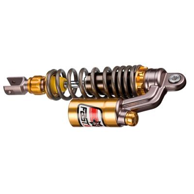 China FASTACE Hydraulic Oil Coil Spring Rear Shock Absorber of Atv/scooter/pitbike Suspension w/ Piggyback Rebound/comp damper for sale