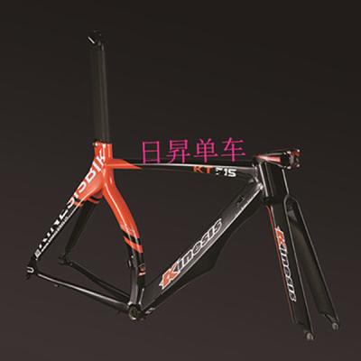 中国 キネシスKT715の時間試験のアルミ合金のトライアスロンの自転車1.8kgを競争させる航空機のロードレース フレームSPF Ironman 販売のため