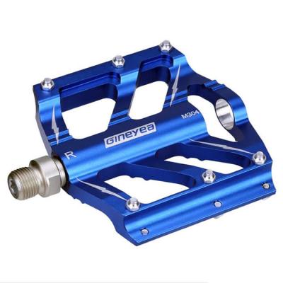 China Bicycle CNC processed Pedal Aluminum Alloy Big flatform Lightweight Sealed bearing Pedal for sale