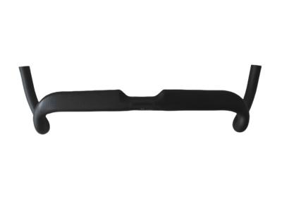 China Lightweight Carbon Gravel Handlebar Aero Road Racing Bar Clamp Diameter 31.8mm for sale