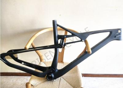 China 27.5er Boost XC Full Suspension Carbon Bike Frame 110mm Travel 148x12 dropout Mountain Mtb à venda