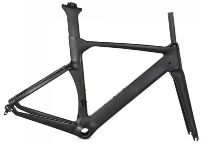 China 700c Road Carbon Bike Frame Racing 1150kg OEM Matte/Glossy Full Carbon With Fork for sale
