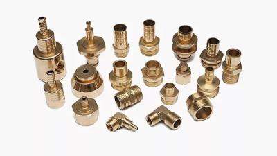 China Customized Precision CNC Brass Parts Hardness OEM Milling Parts for sale