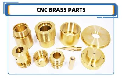 China Anodized Brass CNC Machining Parts Hardness Lathe Turning Parts for sale