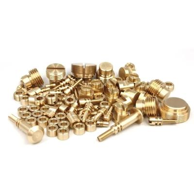 China Engrave CNC Brass Parts Multifunctional Durable Brass Spare Parts for sale