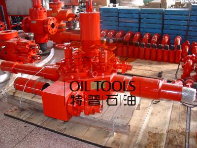 China Oil & Gas Christmas Tree Surface Test Tree API Flowhead For Surface Well Testing for sale