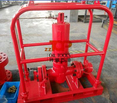 China Red Surface Safety Valve And ESD Emergency Shutdown System For Surface Well Testing for sale