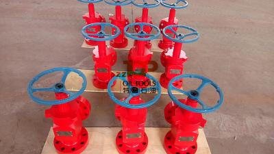 China ISO Adjustable Choke Valve Well Head Valves For High Pressure Pipe Line Flow Control for sale