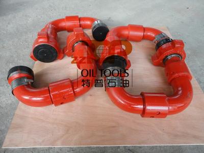 China 5000psi Wellhead Manifold Hydraulic Swivel Joint Type 90 For Pipe Line Connection for sale