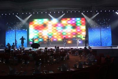 China CE Indoor LED screen for hire full color LED video display board TV station for sale