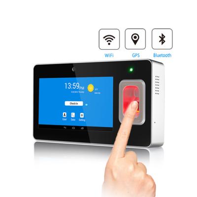 China Android fingerprint RFID card Biometric Time Attendance System Terminal with WIFI and GPS(GT168) for sale