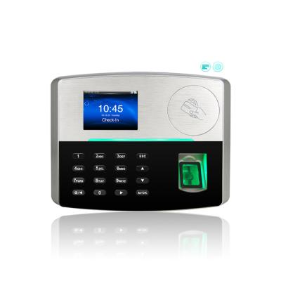 China Biometric Fingerprint Time Attendance System Device with built-in Battery Support RFID Card Reader for sale