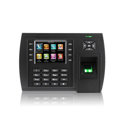 China Cloud Software Fingerprint Biometric Time Attendance System with TCP/IP and USB Port for sale