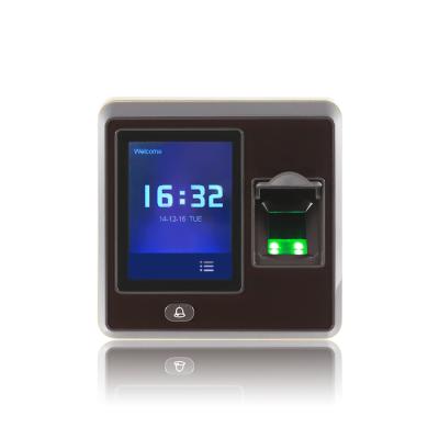 China Small Size Touch Screen Biometric Fingerprint Access Control System with Alarm and Door Bell for sale