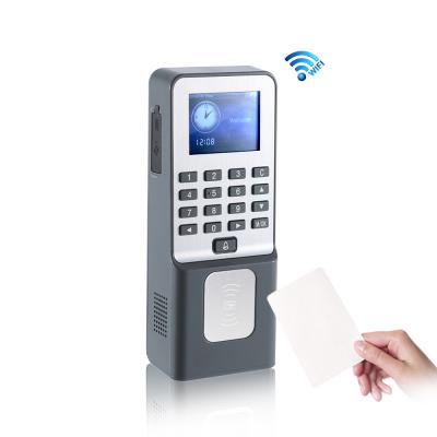 China Wireless WIFI RFID Card Reader Time Attendance and Access Control System with TCP/IP and USB Port for sale