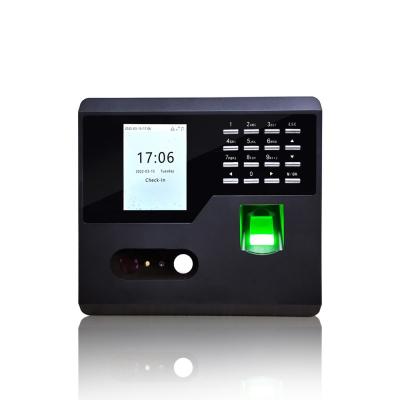 China Multi-biometric Time Attendance System and Face Fingerprint Recognition Access Control Support WEB Software FA110 for sale