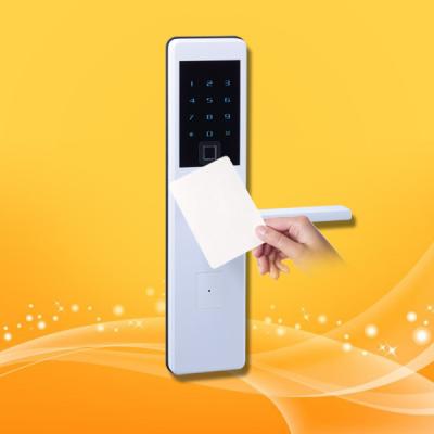 China Smart Card Hotel Door Lock , Card Operated Door Locks Support Android 4.3 System for sale