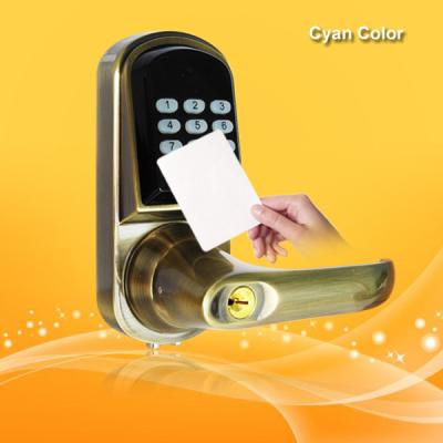 China Smart RFID Card Door Lock High Tech Technology With Voice Prompt Speaker for sale