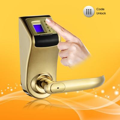China Zinc Alloy with Chrome Plating Casing Security Password Door Lock for sale