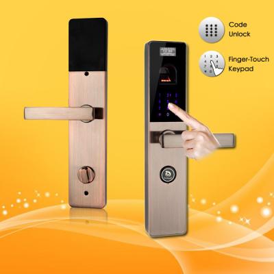 China Cerradura de puerta antirrobo de la contraseña con prenda impermeable del telclado numérico del Finger-tacto en venta