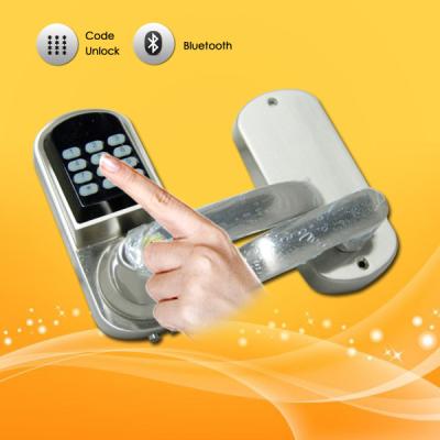 China Digital Fingerprint Door Lock System , Electronic Door Locks For Homes for sale