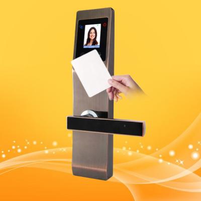 China Free Software Intelligent RFID Card Door Lock Contactless Verification To Open for sale