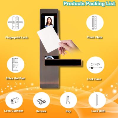 China Anti Scratch RFID Card Door Lock Advanced Identity Technology Long Life Time for sale