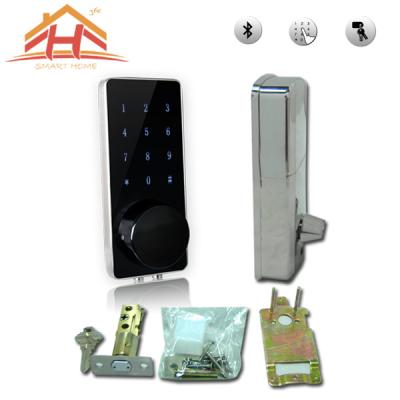 China High Security Bluetooth Smart Door Lock Touch Screen Keyless Wireless Remote Control for sale