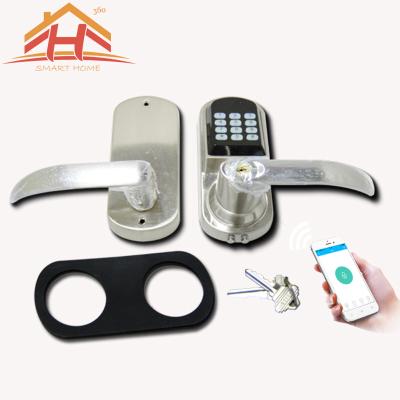China Fácil instale la cerradura de puerta elegante de Bluetooth, diseño clásico inalámbrico sin llave de las cerraduras de puerta en venta