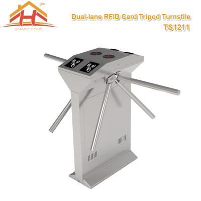 China Building Access Control Systems Drop Arm Turnstile , Electronic Turnstile Gates for sale