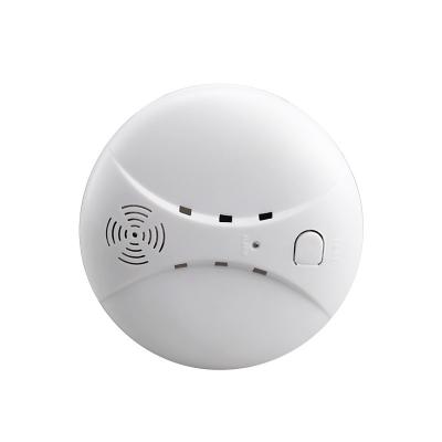 China Portable Wireless fire smoke detector carbon dioxide wireless 433/315mhz high quality smoke detector CE approval for sale