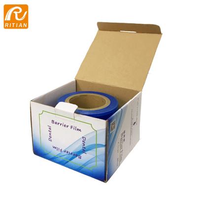 China Sticky Edge Dental Barrier Protective Film Perforated 4X6Inch Barrier Tape for sale