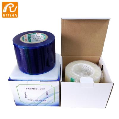 China 1200 Pcs Dental Barrier Film Self Adhesive Blue Protective Film For Beauty Tattoo Handle for sale