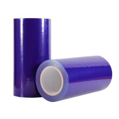 中国 Factory Direct Blue Electrostatic Protection PE Protective Film For Metal Glass Plastic Surface Protection 販売のため