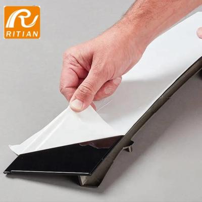 China Milk White Self Adhesive Film For Surface Protection Aluminum Profile for sale