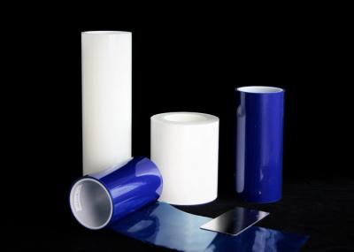 China Blue Color PE Protective Film Leave No Glue For Plastic Surfaces Protection for sale