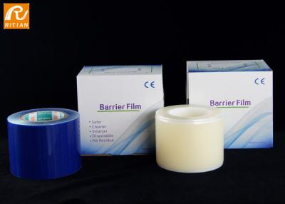 China OEM perforado de las hojas de la película 1200 médicos claros azules de la barrera de la pulgada 4x6 disponible en venta